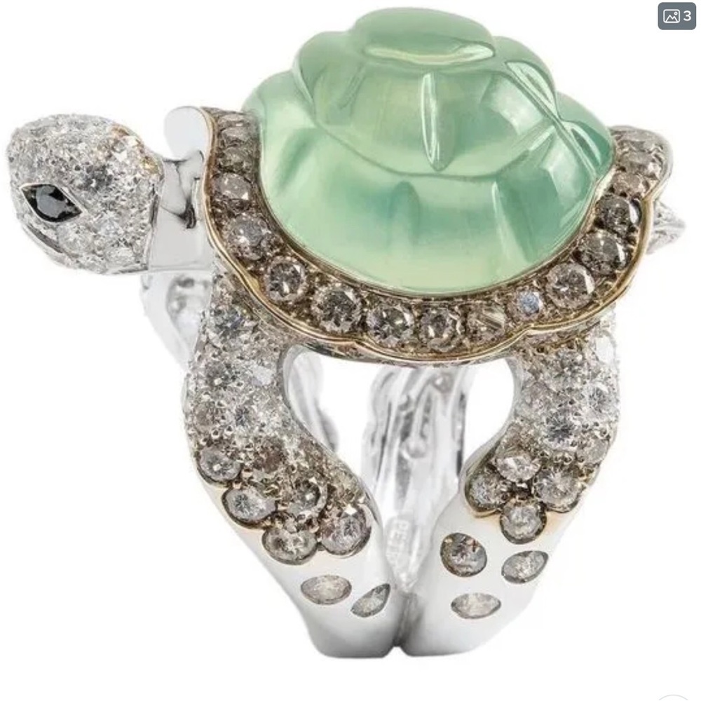 Garden Collection Turtle Ring